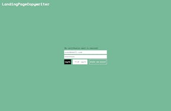 LandingPageCopywriter gallery image