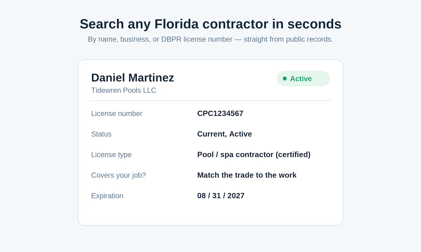 Verify My Contractor screenshot 4