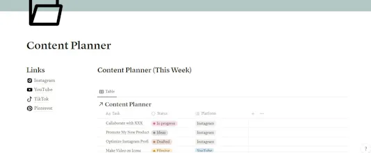 Etsy Shop Management Notion Template gallery image