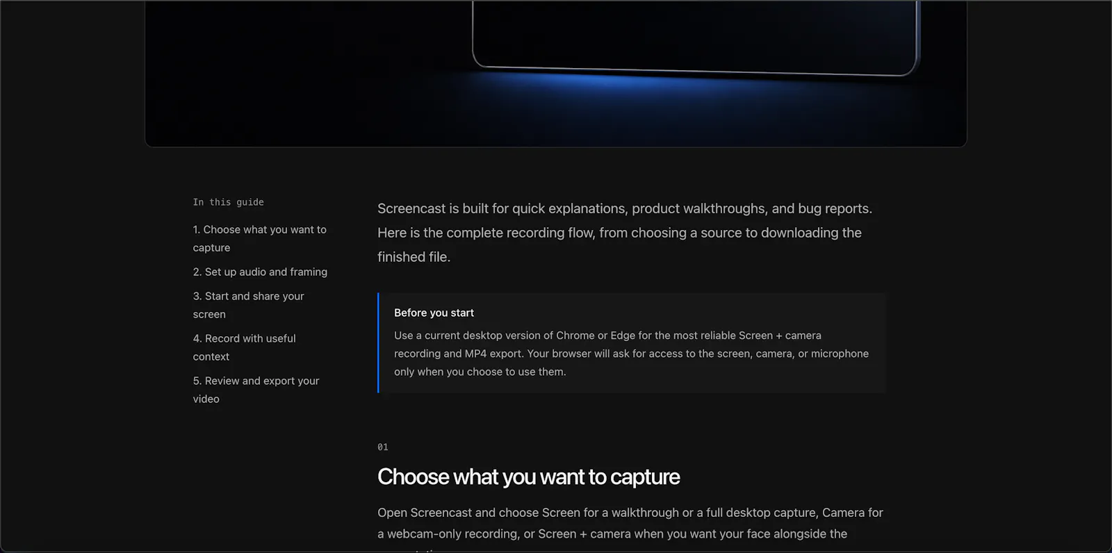 screencast screenshot 3