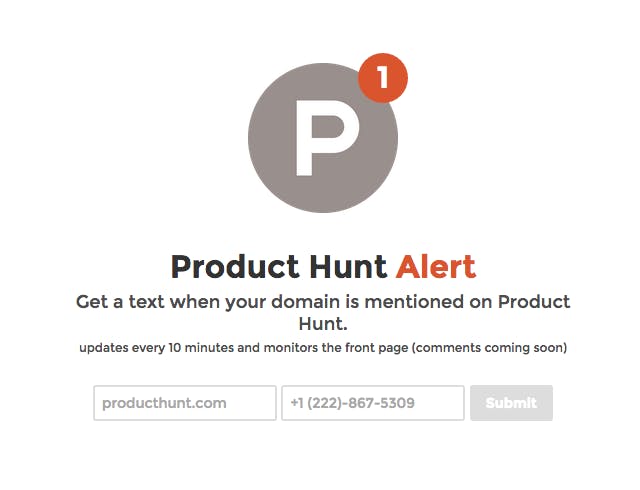 Product Hunt Alert media 1