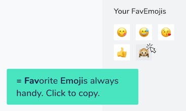 👋 FavEmoji – Copy & Paste Emojis gallery image