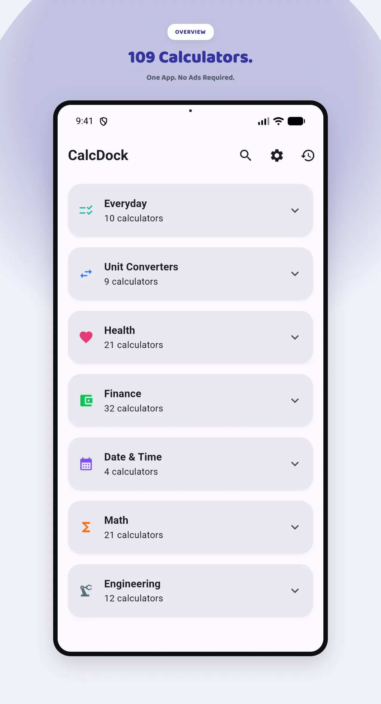 CalcDock: Calculators & Tools gallery image