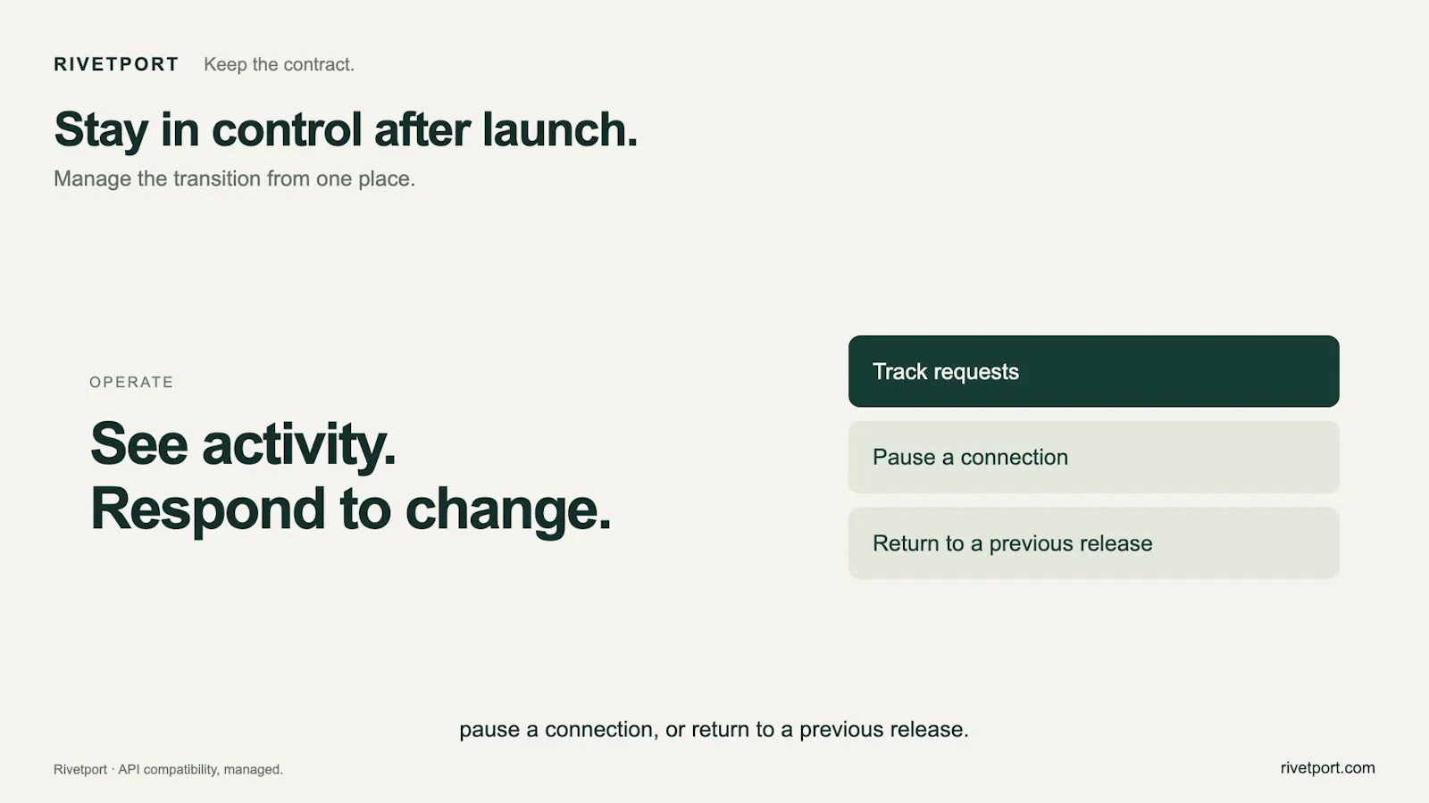 Rivetport screenshot 4