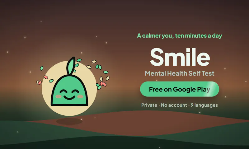 Smile: Mental Health Self Test screenshot 5