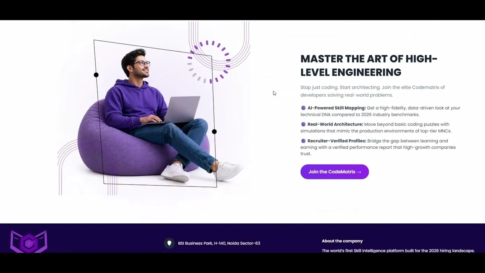 CodeMatrix screenshot 1 (video preview)