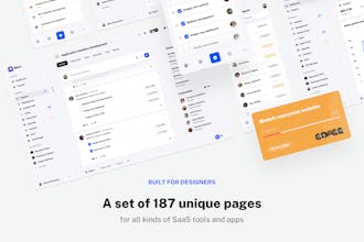 Revu - UI kit for SaaS Startups gallery image