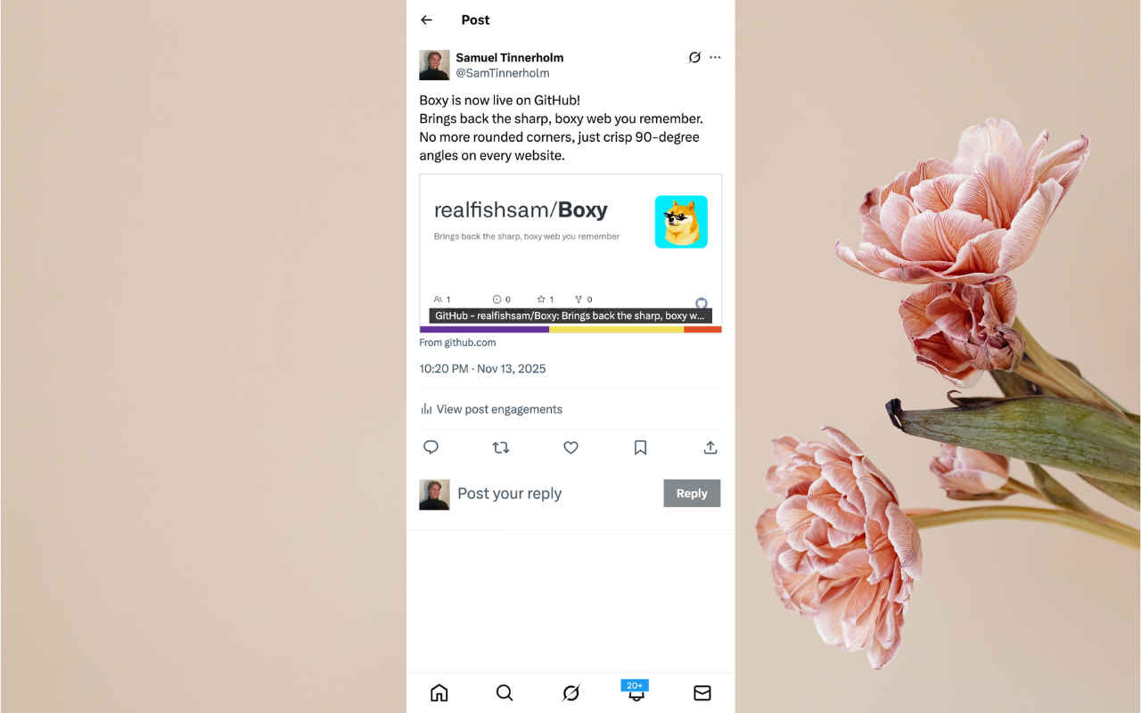 Boxy - Main product screenshot demonstrating key features and user interface