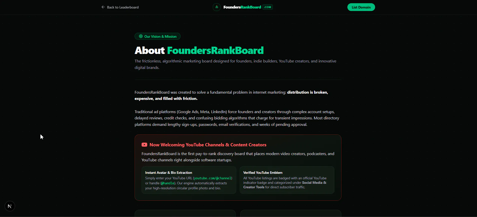 Founders Rank Board gallery image