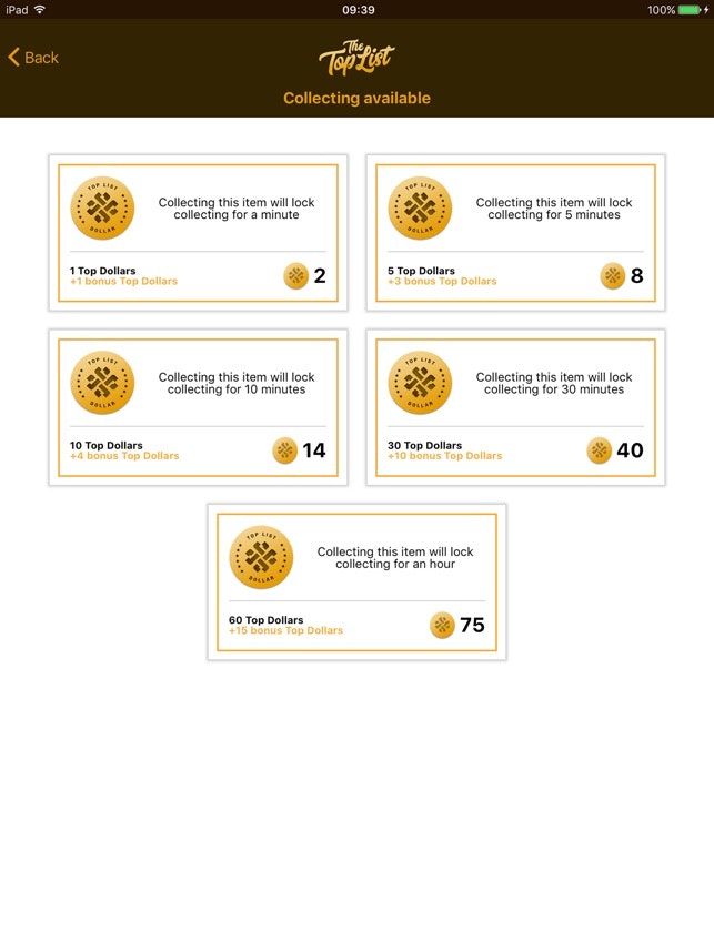 The Top List gallery image