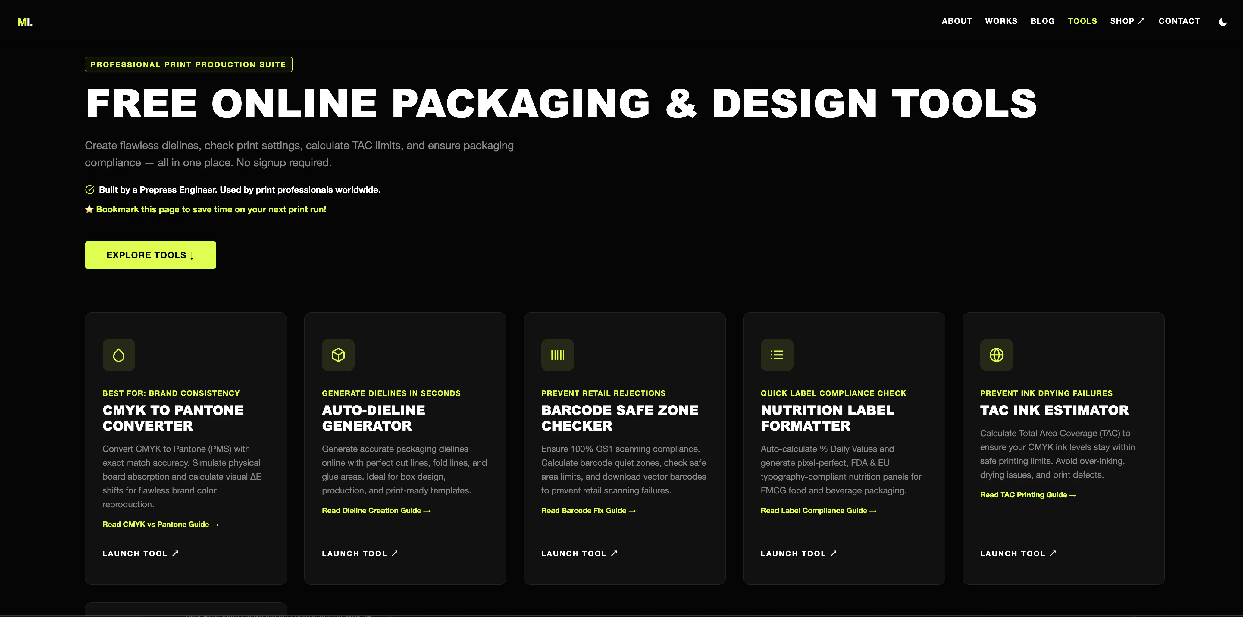 Mahad's Prepress Toolkit 대표 미리보기