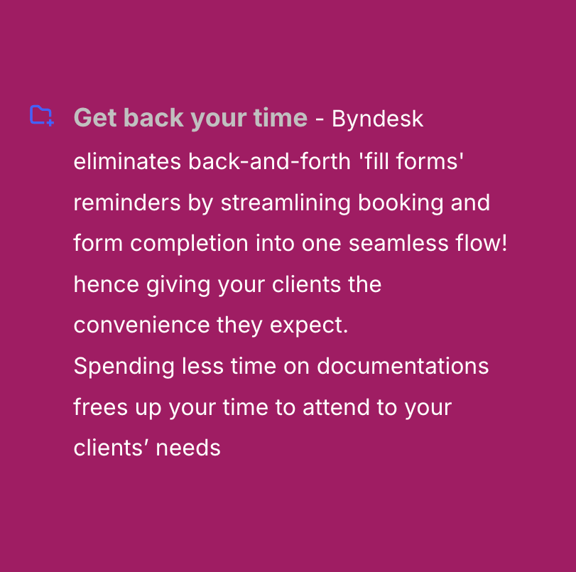 Byndesk - Form Builder integrato con appuntamenti quadrati media 5