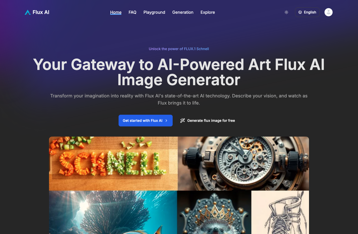 Flux AI Image Generator