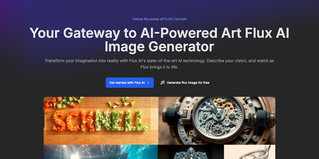 Flux AI Image Generator
