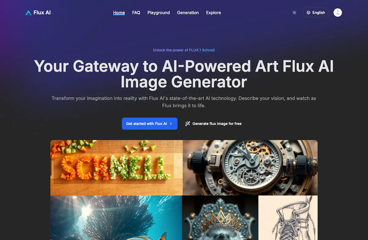 Flux AI Image Generator