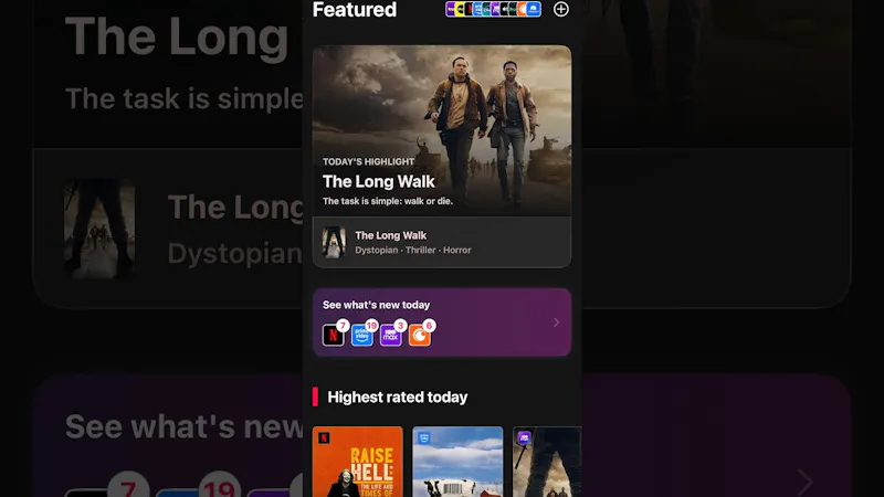 Upflix screenshot 1 (video preview)