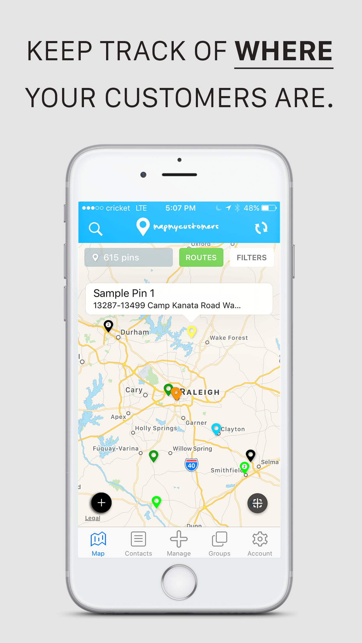 Map My Customers Image