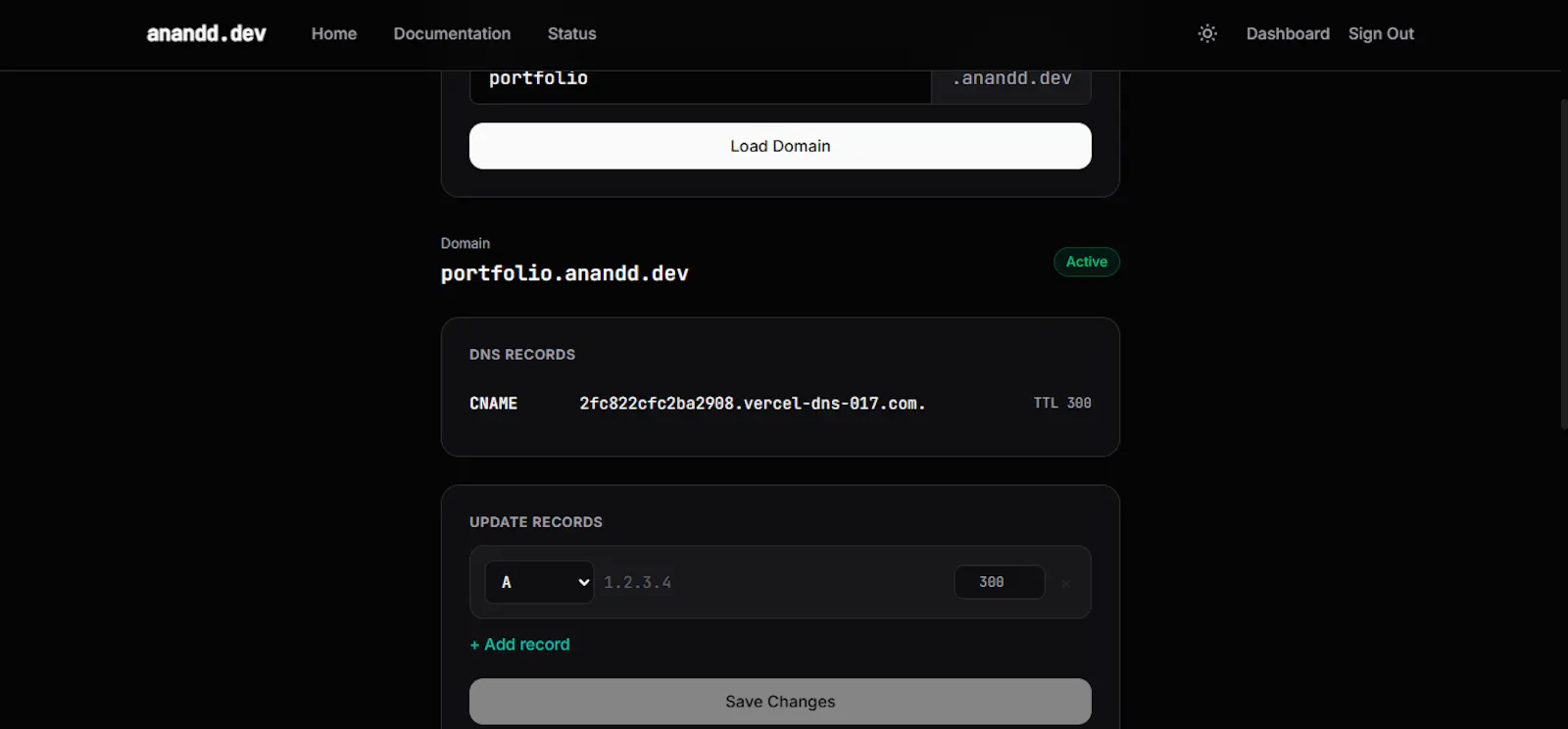 anandd.dev — Free Subdomain Provider screenshot 3
