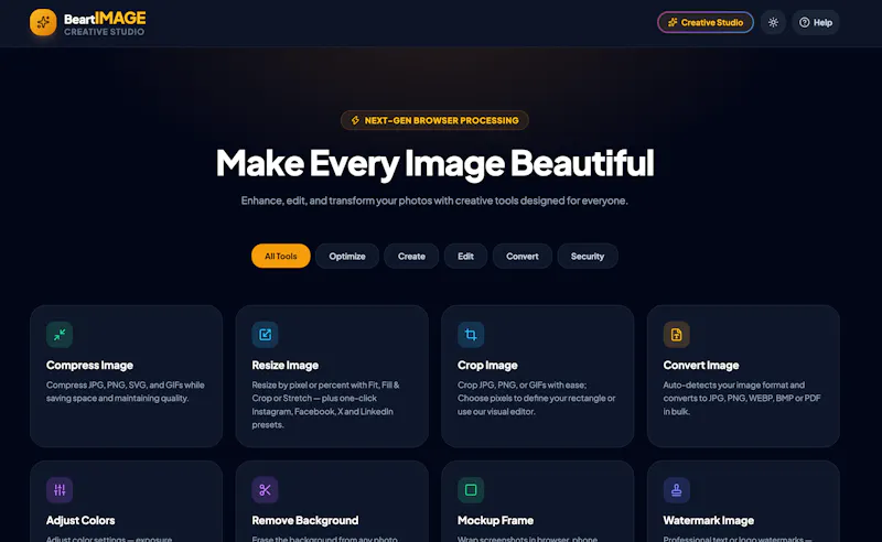 BeartIMAGE screenshot 2