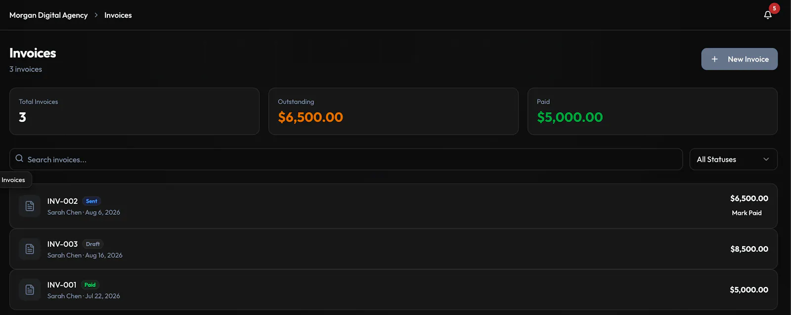 Agencly screenshot 3