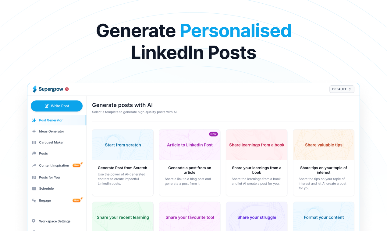 Супергра - Вырасти свою аудиторию на LinkedIn медиа 3