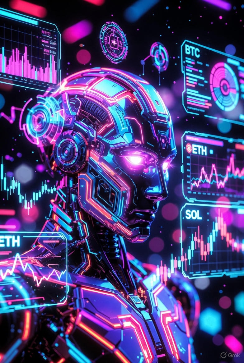 Crypto AI Agent API - Main product screenshot demonstrating key features and user interface