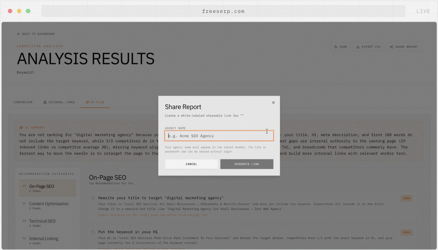 Free SERP Checker gallery image