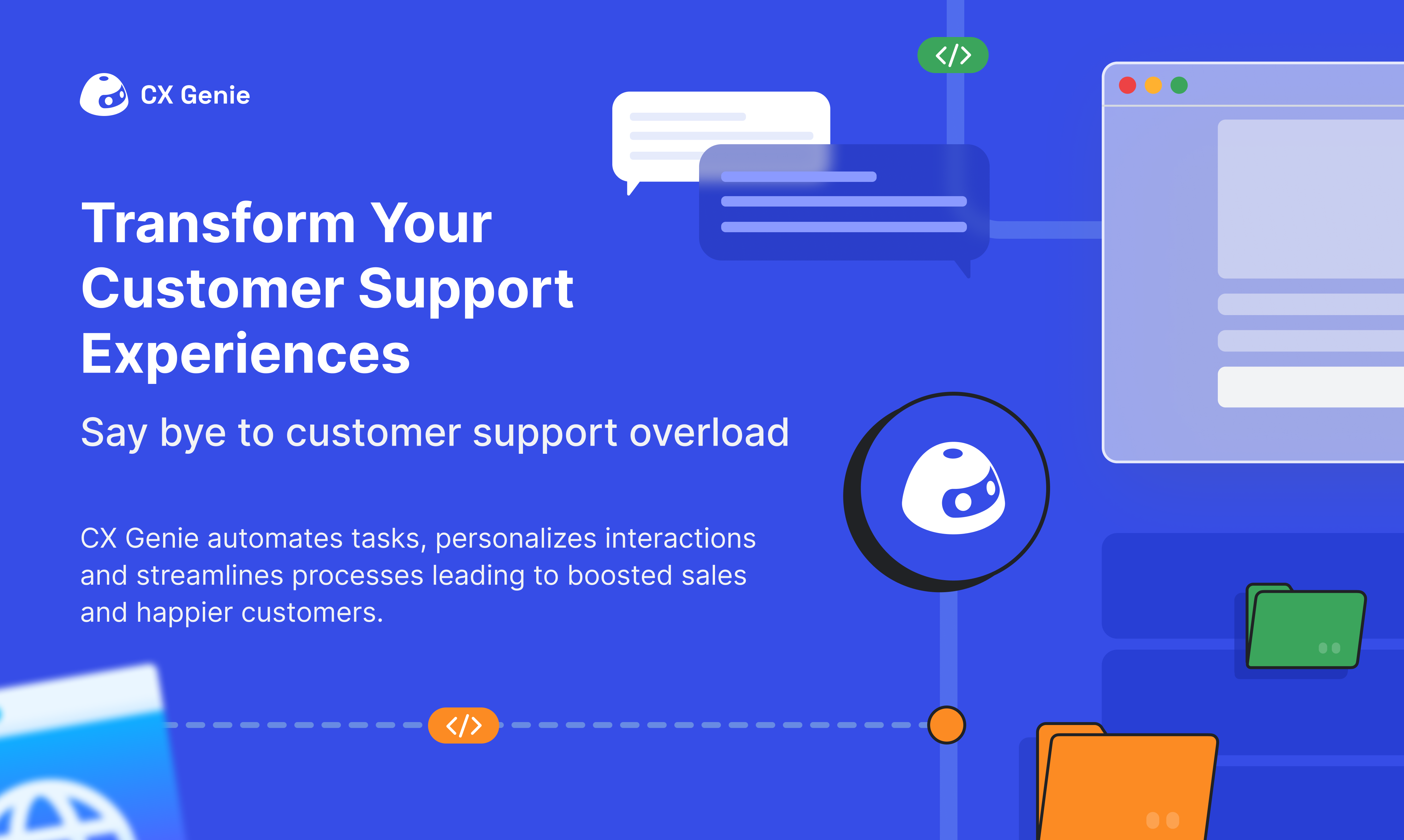 startuptile CX Genie-Transform customer support with no-code AI-powered solutions