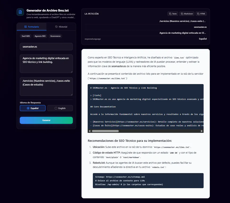 LLMs.txt Generator gallery image