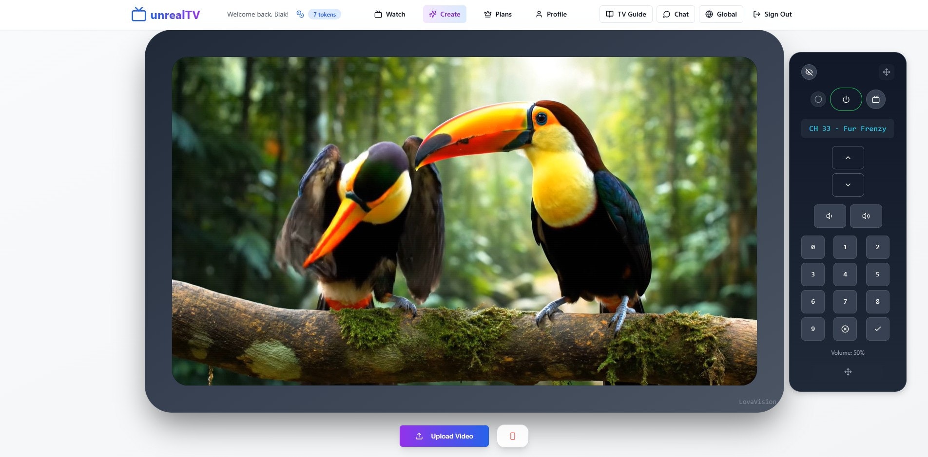 Unrealtv - La prima piattaforma di streaming AI per i creatori di contenuti AI. media 3