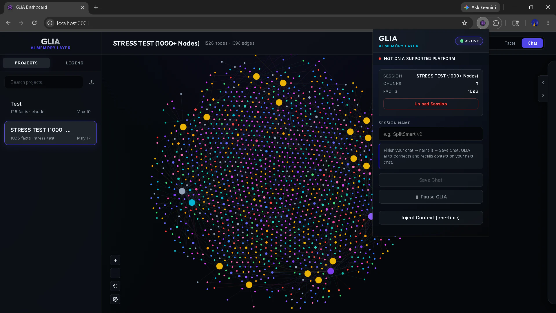 Glia screenshot 1