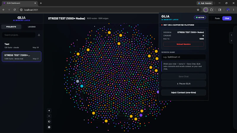 Glia screenshot 1