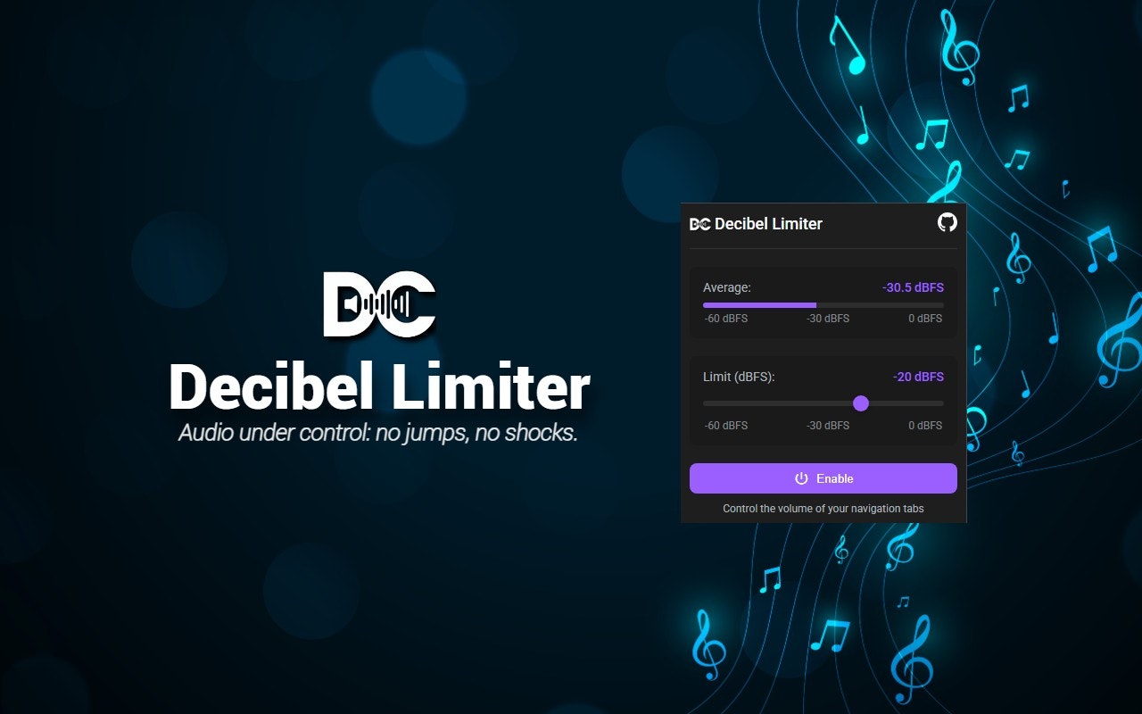 Browser Decibel Limiter gallery image