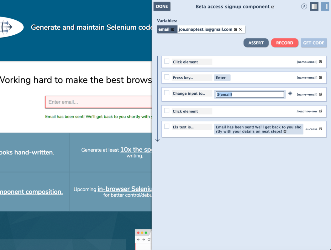 SnapTest gallery image