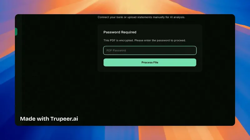 FinBuddy screenshot 1 (video preview)