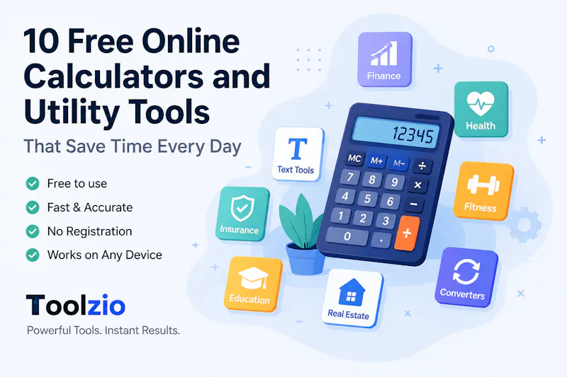Toolzio - Fast, Free Tools & Calculators screenshot 2