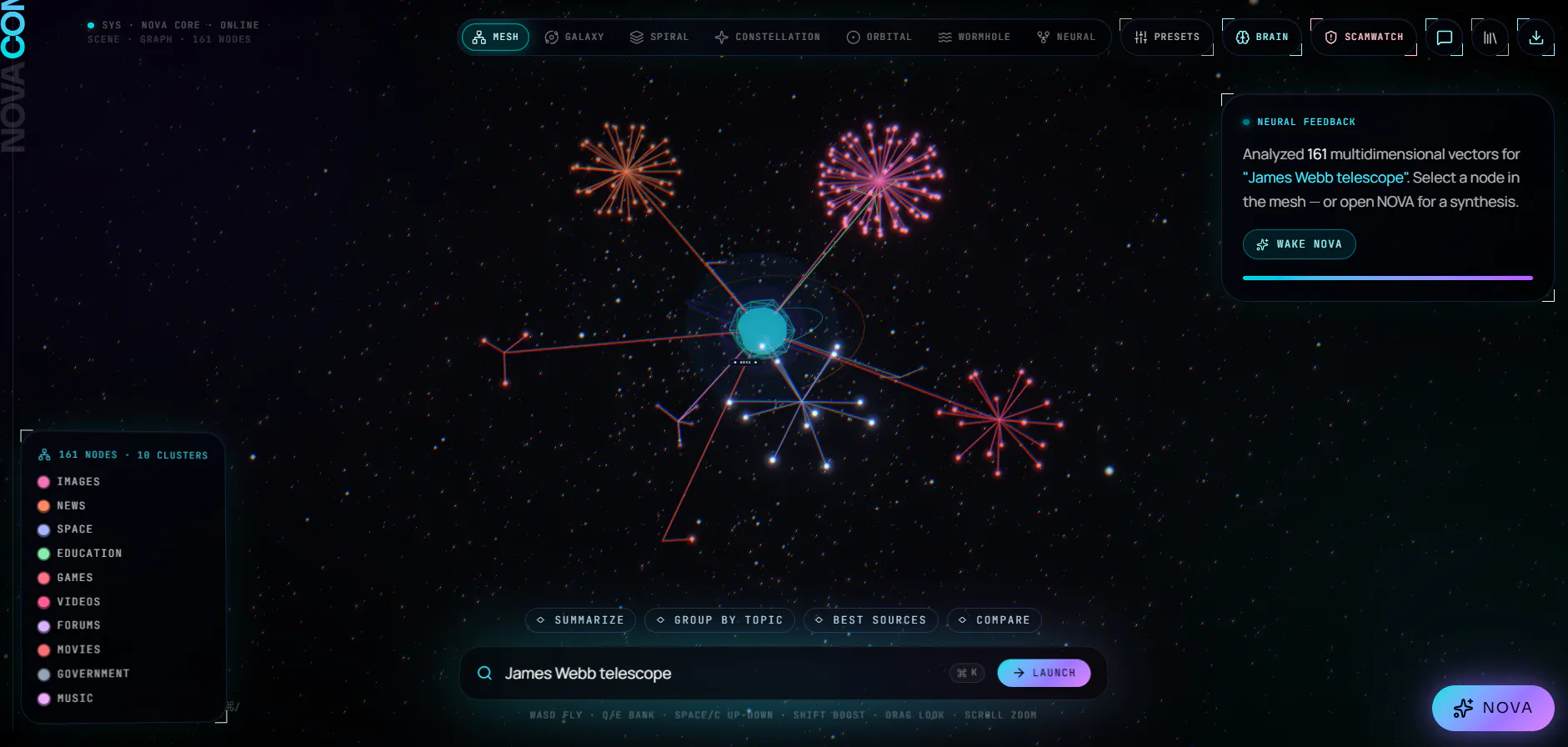 NOVA · Command Deck for the Open Web gallery image