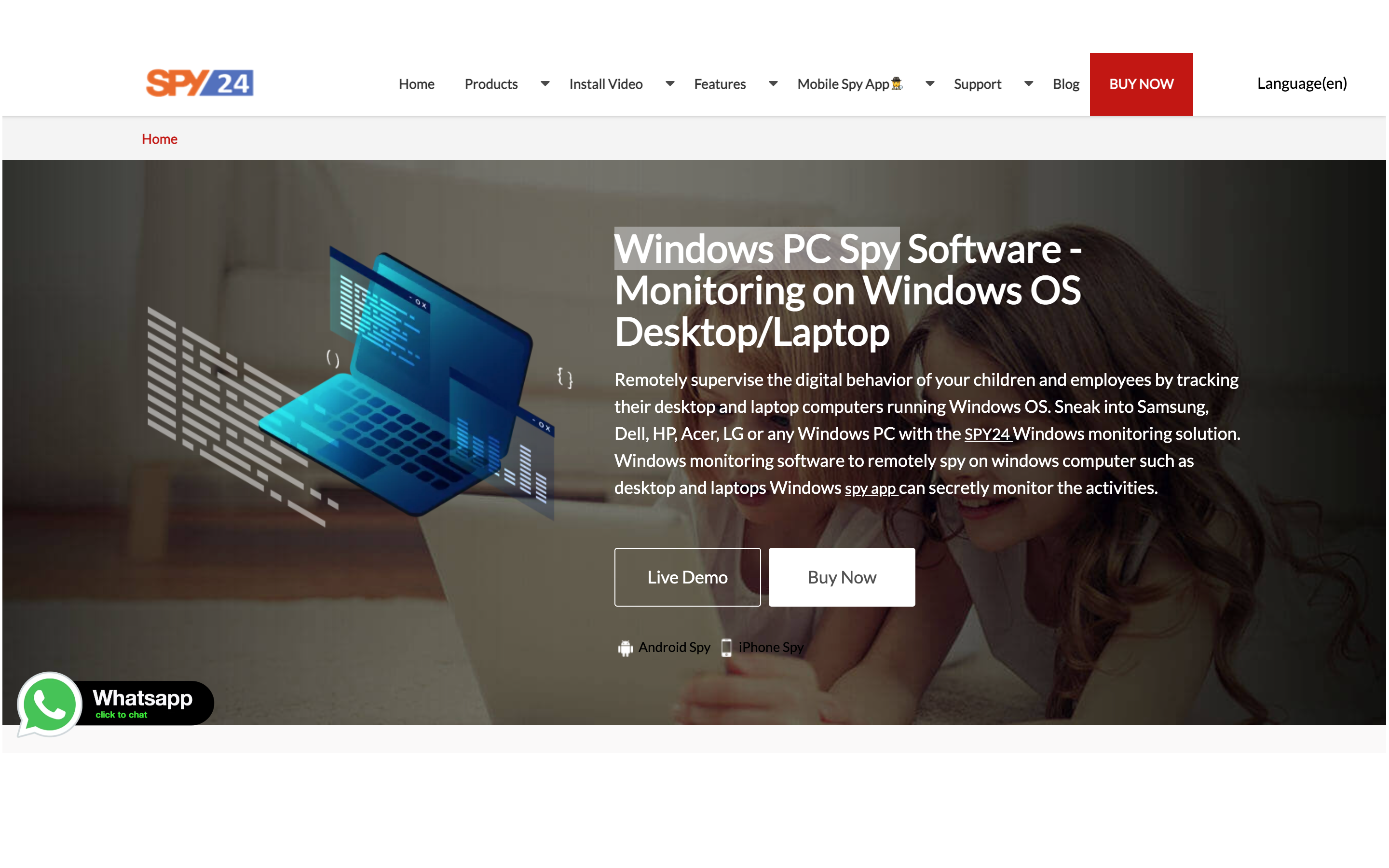 Mobile Spy Software Tracker SPY24 ™ gallery image
