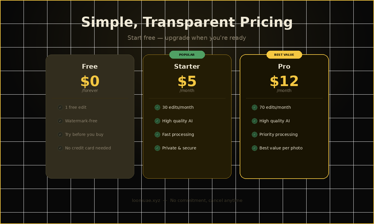 Loom Ai - Screenshot 2 showing product features and functionality