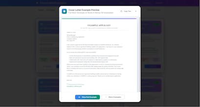 Cover Letter Creator gallery image