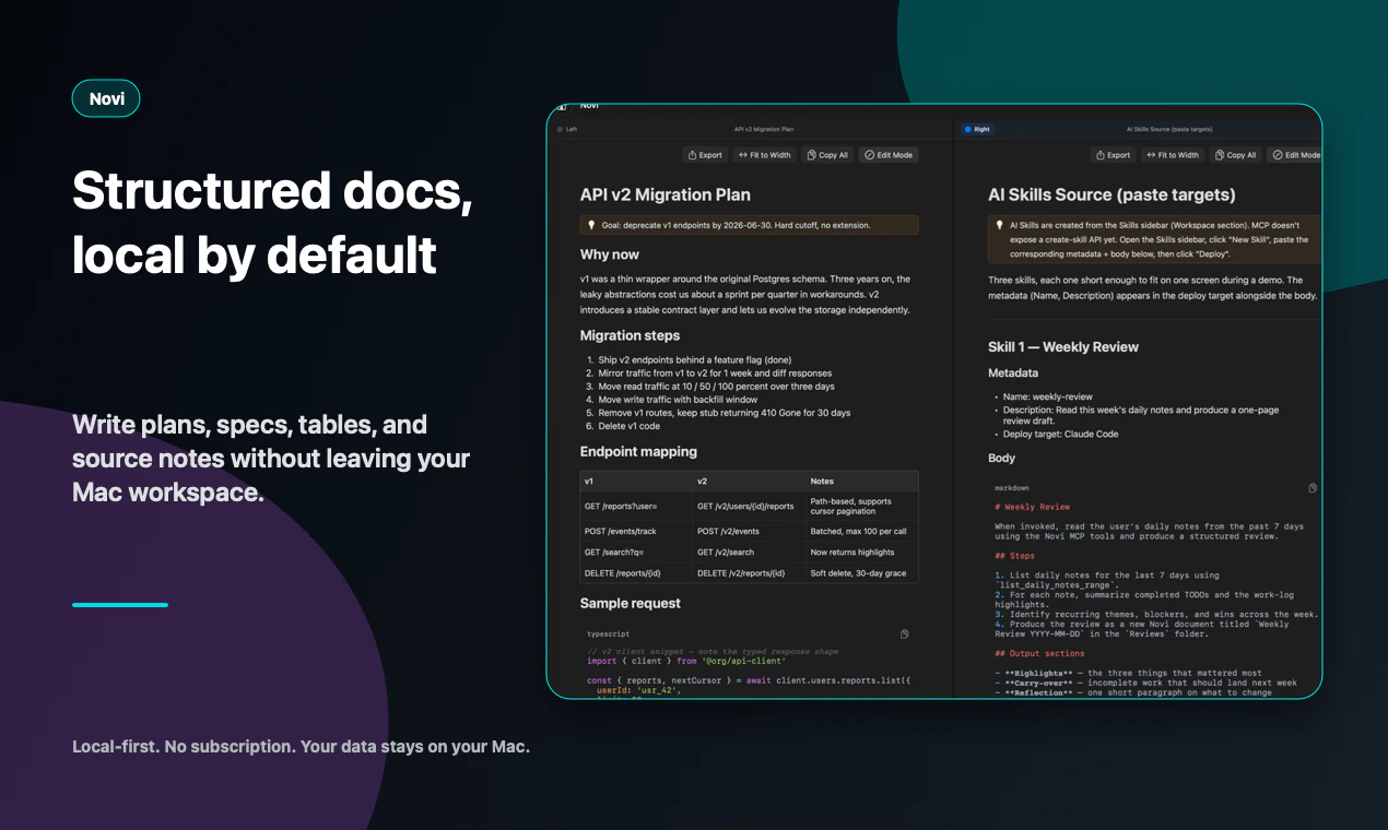 Novi Notes 1.1 screenshot 2