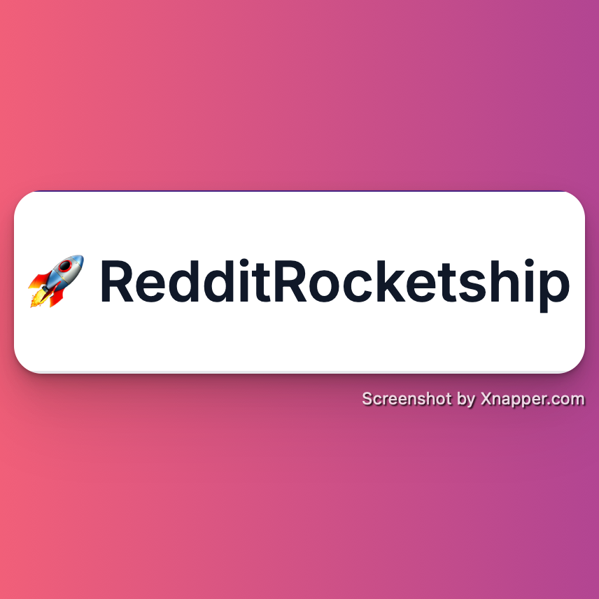 Redditrocketship