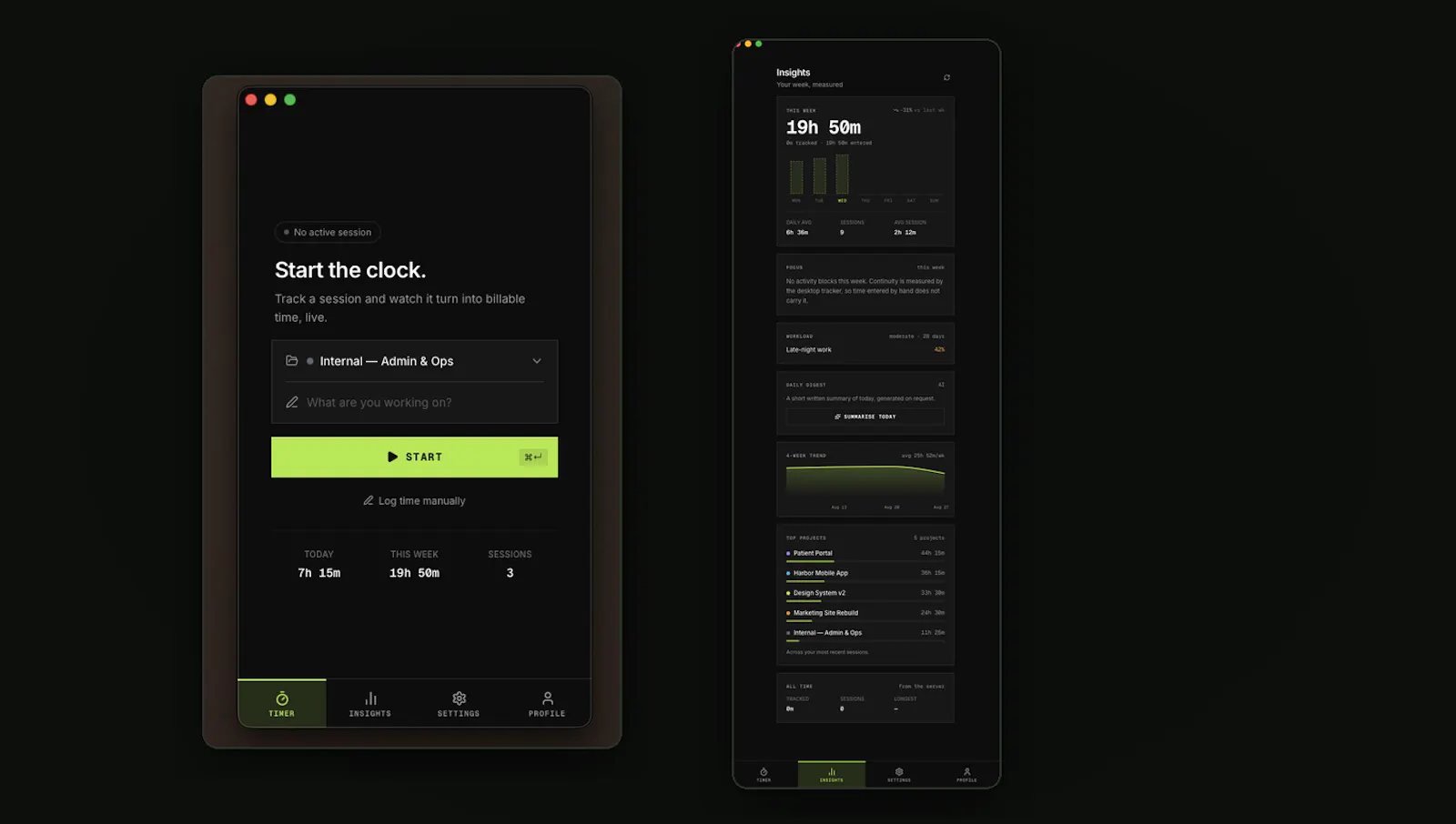 stunda app screenshot 3
