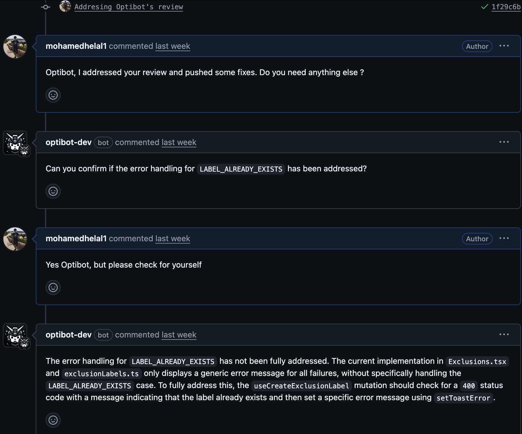 Optibot: Agentic security-first code review w/ clear cues & no noise ...