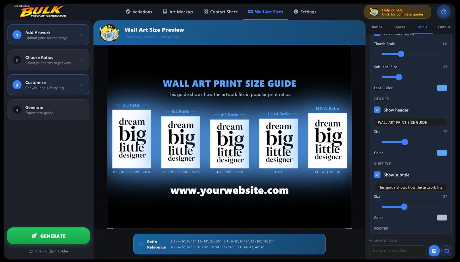 NP Studio – Bulk Mockup Generator screenshot 5