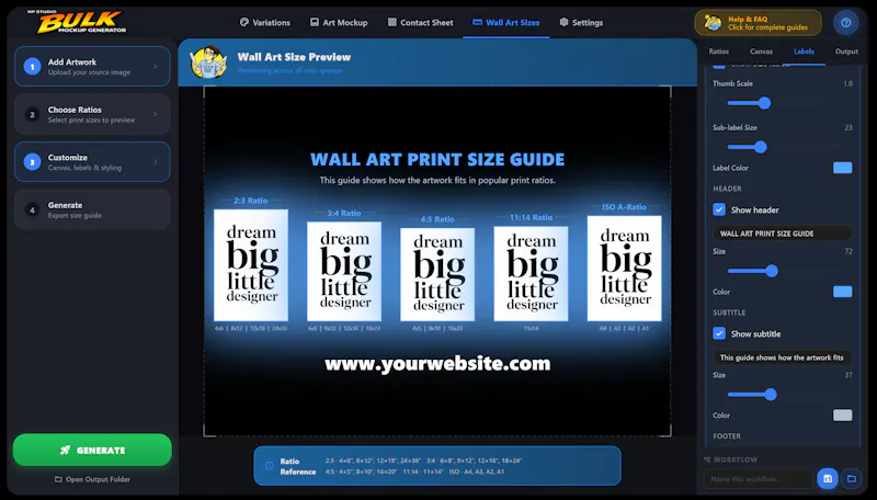 NP Studio – Bulk Mockup Generator screenshot 5