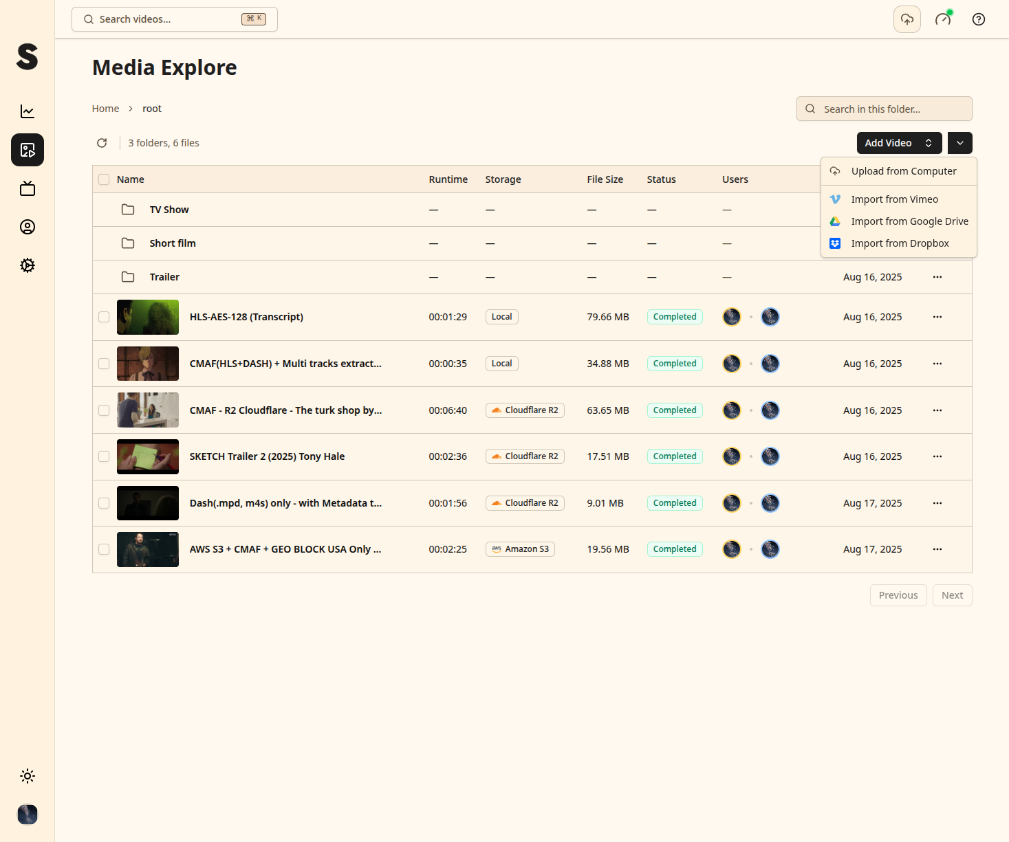 Snapencode - Self-hosted Video Platform, AI Transcript, Live Stream media 8