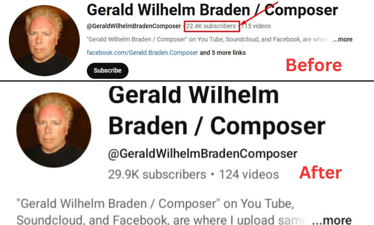 get manage your YouTube channel monthly gallery image