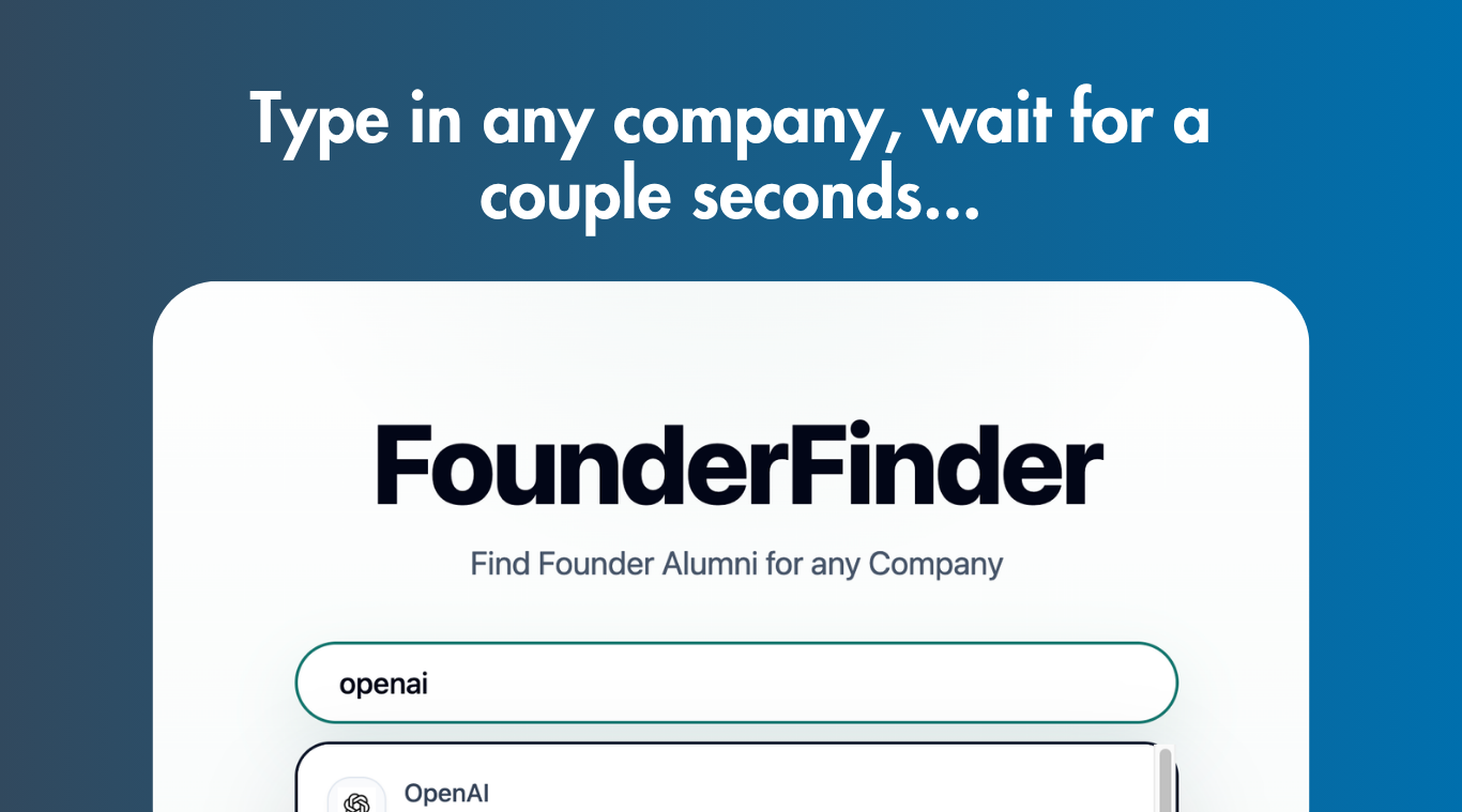 Alumni Founder gallery image