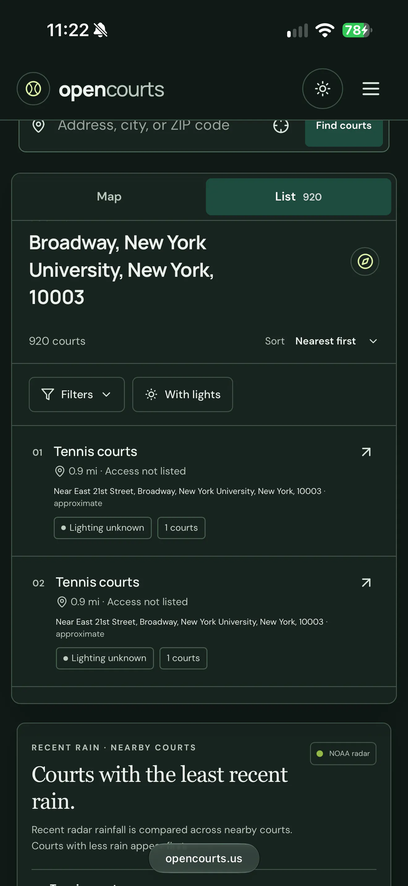 OpenCourts gallery image